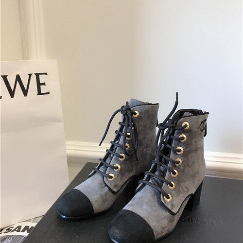 High Quality Luxury Chanel Ankle Boots – Style 85990 product detail