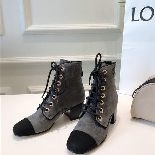High Quality Luxury Chanel Ankle Boots – Style 85990 product detail