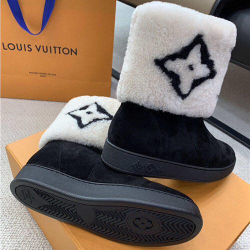 High Quality Luxury LV Fur Boots product detail