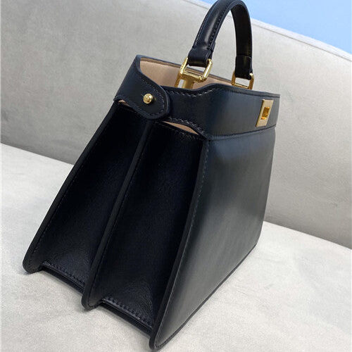 High Quality Luxury Fend Peekaboo Medium Bag Black product detail