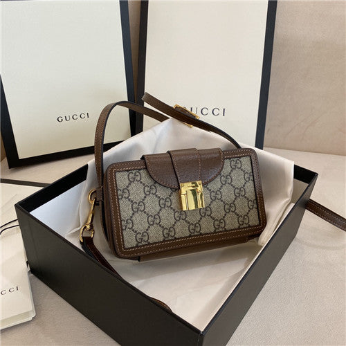 High Quality Luxury Gucci 1955 Mini Box Bag alternate view
