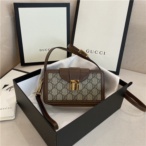 High Quality Luxury Gucci 1955 Mini Box Bag