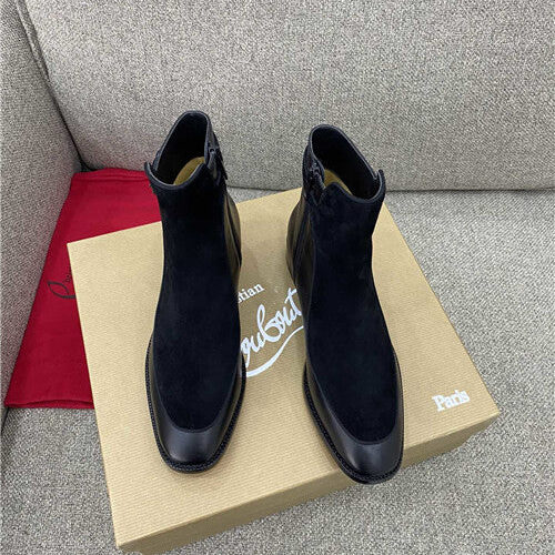 High Quality Luxury Christian Louboutin Red Bottoms Boots alternate view