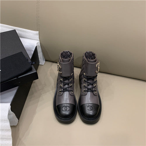 High Quality Luxury Chanel Ankle Boots Womens – Style 58662 alternate view
