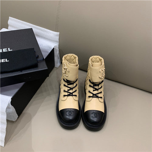 High Quality Luxury Chanel Ankle Boots Womens – Style 86342 alternate view