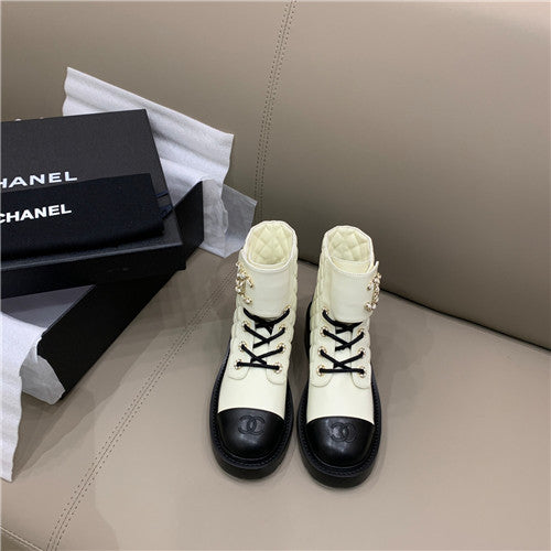 High Quality Luxury Chanel Ankle Boots Womens – Style 46790 alternate view