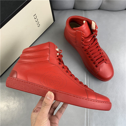 High Quality Luxury Gucci Mens High-Top Sneakers – Style 28403