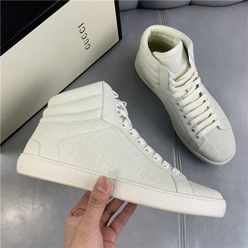 High Quality Luxury Gucci Mens High-Top Sneakers