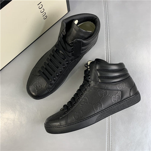 High Quality Luxury Gucci Mens High-Top Sneakers – Style 95635 alternate view