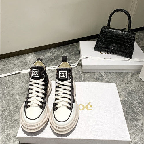High Quality Luxury Chanel Canvas High Top Sneakers – Style 80870 product detail