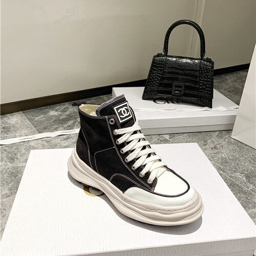 High Quality Luxury Chanel Canvas High Top Sneakers – Style 80870 product detail