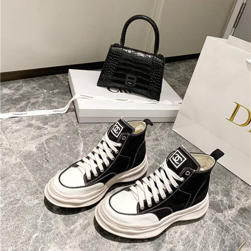 High Quality Luxury Chanel Canvas High Top Sneakers – Style 80870 product detail