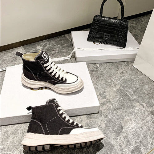 High Quality Luxury Chanel Canvas High Top Sneakers – Style 80870 product detail