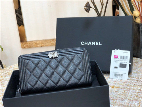 High Quality Luxury Chanel Leboy Key Case Card Case Coin Purse
