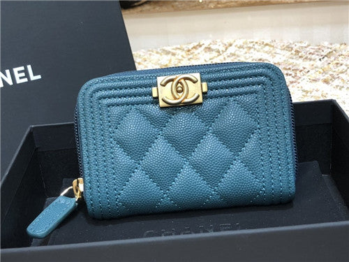 High Quality Luxury Chanel Leboy Key Case Card Case Coin Purse – Style 42693