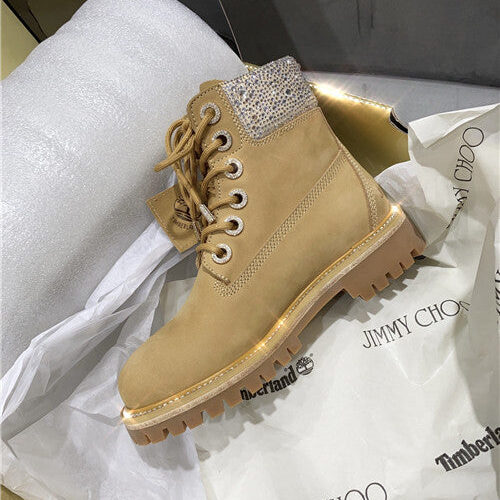 High Quality Luxury Jimmy Choo X Timberland Ankle Boots – Style 90327 alternate view