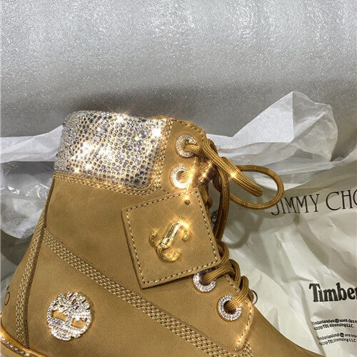 High Quality Luxury Jimmy Choo X Timberland Ankle Boots – Style 90327 product detail