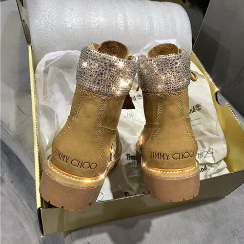 High Quality Luxury Jimmy Choo X Timberland Ankle Boots – Style 90327 product detail