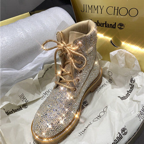 High Quality Luxury Jimmy Choo X Timberland Ankle Boots product detail