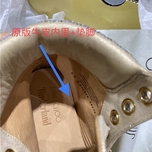 High Quality Luxury Jimmy Choo X Timberland Ankle Boots product detail