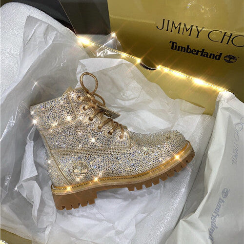 High Quality Luxury Jimmy Choo X Timberland Ankle Boots product detail
