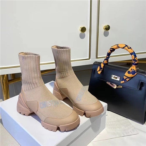 High Quality Luxury Dior Sock Boots Stretch Boots – Style 27910