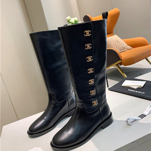 High Quality Luxury Chanel Long Boots – Style 17126 alternate view