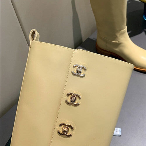 High Quality Luxury Chanel Long Boots – Style 12038 product detail
