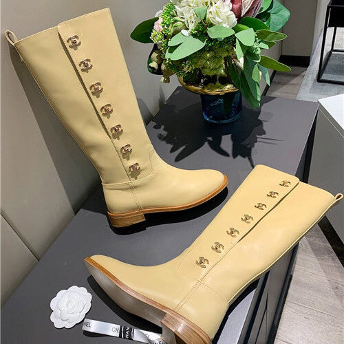 High Quality Luxury Chanel Long Boots – Style 12038 product detail