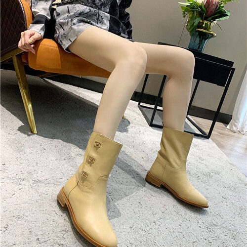 High Quality Luxury Chanel Ankle Boots – Style 29414 product detail