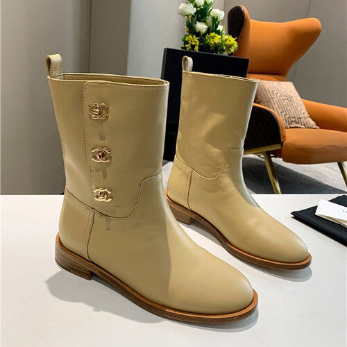 High Quality Luxury Chanel Ankle Boots – Style 29414