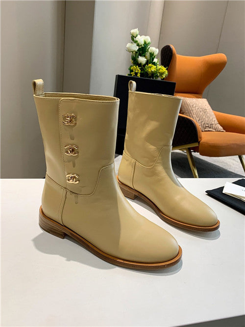 High Quality Luxury Chanel Ankle Boots – Style 29414