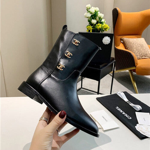 High Quality Luxury Chanel Ankle Boots – Style 32806 product detail