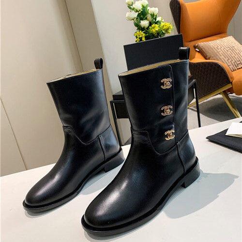 High Quality Luxury Chanel Ankle Boots – Style 32806 alternate view