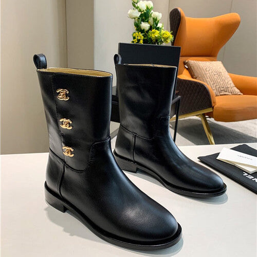 High Quality Luxury Chanel Ankle Boots – Style 32806