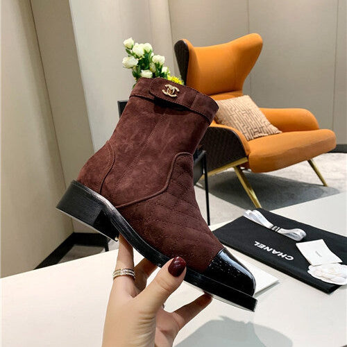 High Quality Luxury Chanel Ankle Boots – Style 19238 product detail