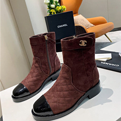 High Quality Luxury Chanel Ankle Boots – Style 19238 product detail
