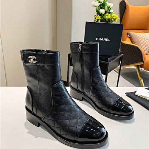 High Quality Luxury Chanel Ankle Boots – Style 22630