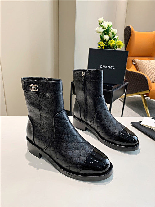 High Quality Luxury Chanel Ankle Boots – Style 22630