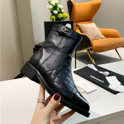 High Quality Luxury Chanel Ankle Boots – Style 22630 product detail