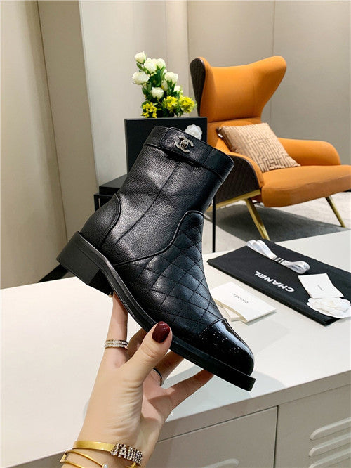 High Quality Luxury Chanel Ankle Boots – Style 22630 product detail