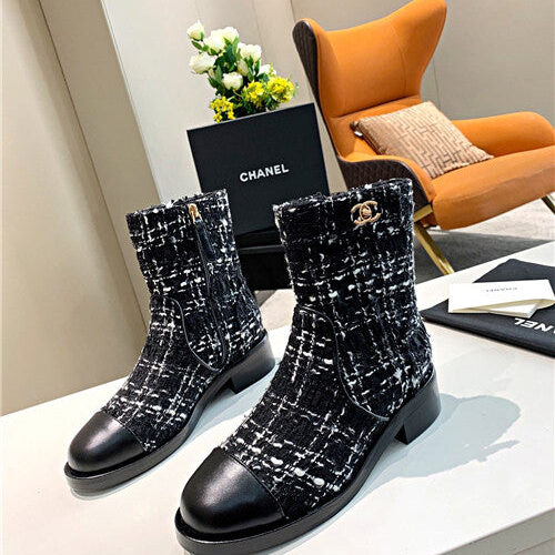 High Quality Luxury Chanel Ankle Boots – Style 93254 product detail
