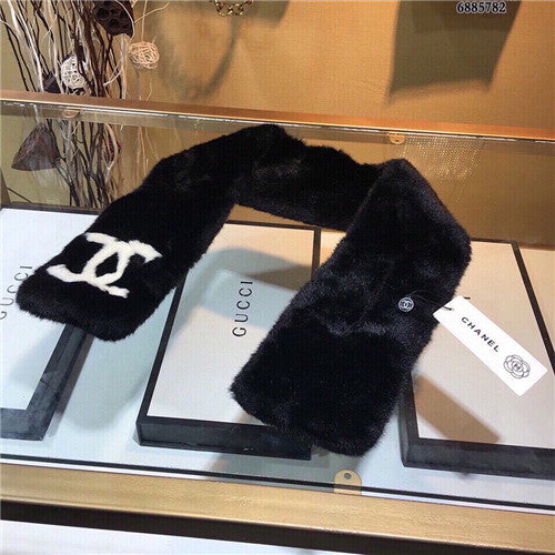 High Quality Luxury Chanel Mink Fur Scarf Scarves – Style 25128 product detail