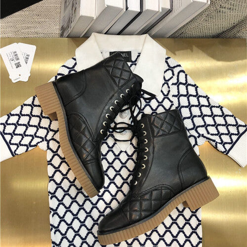 High Quality Luxury Chanel Ankle Boots – Style 69510 product detail