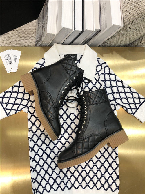 High Quality Luxury Chanel Ankle Boots – Style 69510 product detail