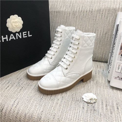 High Quality Luxury Chanel Ankle Boots – Style 79686 alternate view