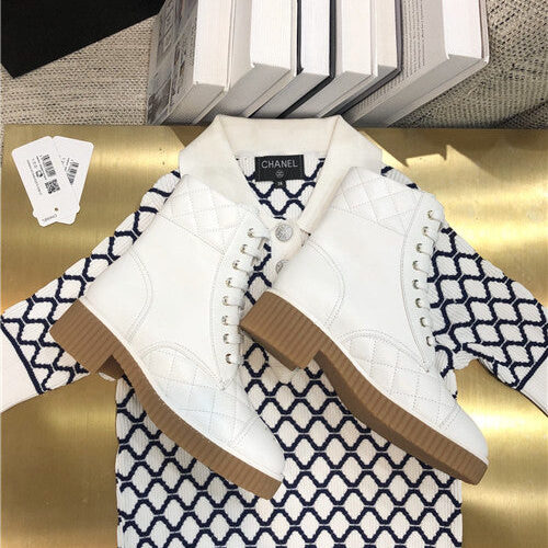 High Quality Luxury Chanel Ankle Boots – Style 79686 product detail