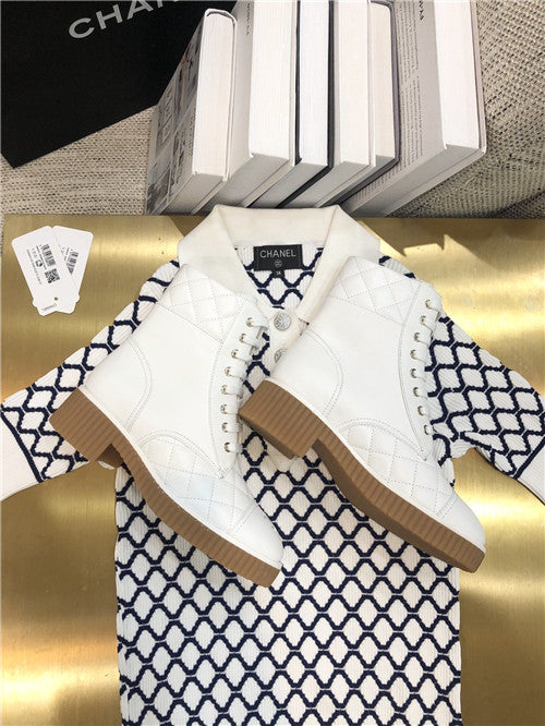 High Quality Luxury Chanel Ankle Boots – Style 79686 product detail