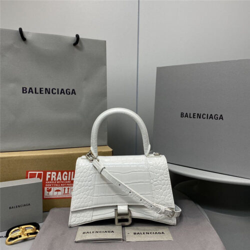 High Quality Luxury Balenciaga Hourglass Bag White product image