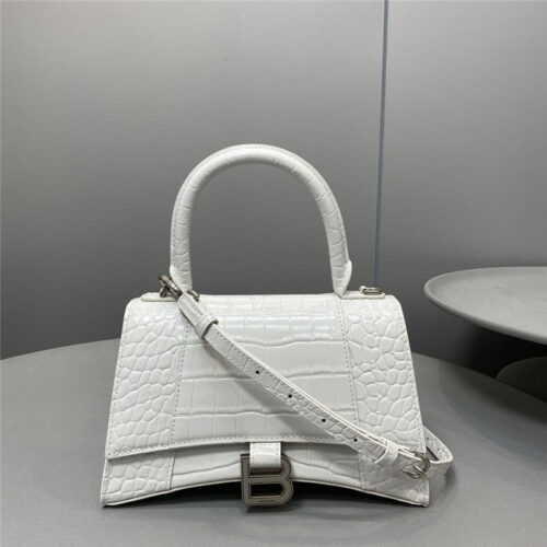 High Quality Luxury Balenciaga Hourglass Bag White product detail